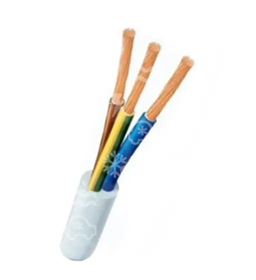 kabel CYSY 3x1,5, PVC, lanko, bílý, (balení 100m)